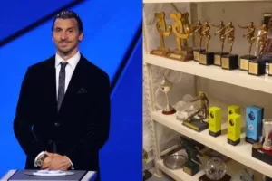 Ο Ιμπραΐμοβιτς μας έδειξε το εντυπωσιακό δωμάτιο με την συλλογή από... (βίντεο)