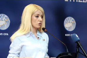 O χαιρετισμός της Αννίτας Δημητρίου στη Γ.Σ της ΚΟΠ