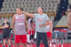 Συνεχίζει την σκληρή δουλειά στην προετοιμασία ο Ολυμπιακός