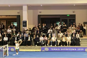(Φώτος Kerkida) ΕΝΤΥΠΩΣΙΑΚΟ Tennis Showdown στην Marcos Baghdatis Tennis Academy