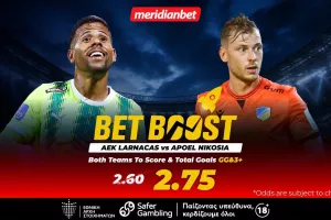 ΑΕΚ-ΑΠΟΕΛ: Το ΑΕΚ Αρένα στο πόδι με  bet boost στο 2.75! - Φοβερές ευκαιρίες με τρομερό μπόνους