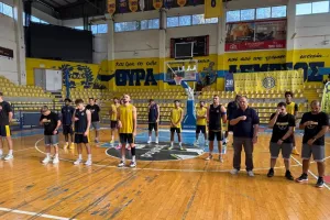 Αγιασμός στην ΑΕΛ (φώτος)