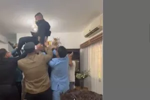 (BINTEO) Στον...αέρα, Απολλωνίστας γαμπρός!