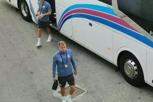 Φώτος Kerkida από την άφιξη της Mainz