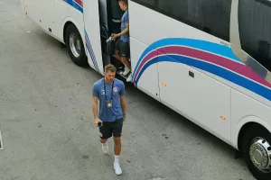 Φώτος Kerkida από την άφιξη της Mainz