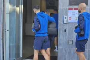 ΦΩΤΟΣ Kerkida/Άφιξη στο "Serravalle"