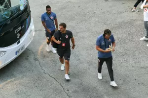 Φώτος Kerkida από την άφιξη της Mainz