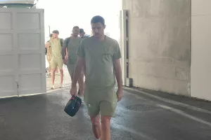 Η άφιξη της ΑΕΚ (Φώτος kerkida)