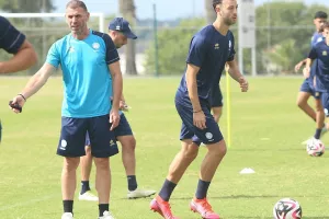 Η προπόνηση της Εθνικής Ελπίδων (φώτος)