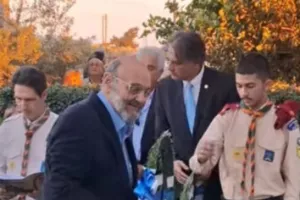 Παρών o Διγενής στην πορεία Μόρφου
