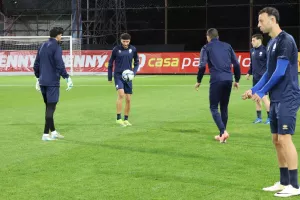 ΦΩΤΟΣ από την προπόνηση στη Ρουμανία (Δήλωση)