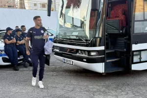 (Φώτος Kerkida) Η άφιξη του Εθνικού  