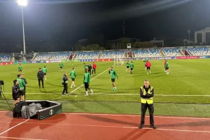 (Βίντεο-Φώτος Kerkida) Η προπόνηση της Ομόνοιας στο "Fadil Vokrri"
