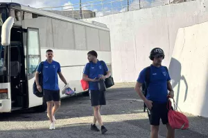 (Φώτος Kerkida) Η άφιξη της Ομόνοιας Αραδίππου