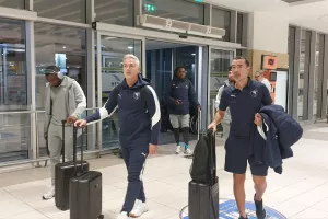 (Φώτος kerkida) Στο αεροδρόμιο η αποστολή της Πάφος FC