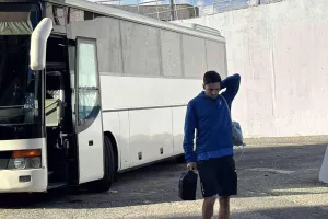 (Φώτος Kerkida) Η άφιξη της Ομόνοιας Αραδίππου