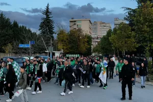 (Βίντεο) Η άφιξη της πορείας του πράσινου λαού