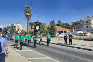 Περήφανα στην παρέλαση: "Όσο ο Διγενής Ακρίτας ζει η Μόρφου δεν πεθαίνει"