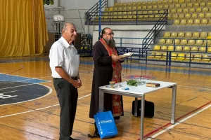 Αγιασμός στην ΑΕΛ (φώτος)