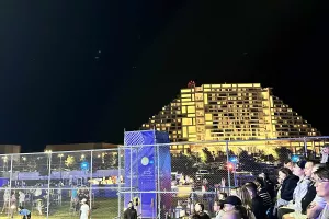 (Φώτος Kerkida) ΕΝΤΥΠΩΣΙΑΚΟ Tennis Showdown στην Marcos Baghdatis Tennis Academy