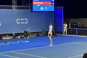 (Φώτος Kerkida) ΕΝΤΥΠΩΣΙΑΚΟ Tennis Showdown στην Marcos Baghdatis Tennis Academy