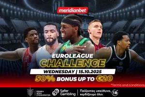 Euroleague challenge με μία ευκαιρία που δεν πρέπει να χάσεις για να μην… χάσεις! – Τι περιμένεις; Άρπαξε το μπόνους τώρα!