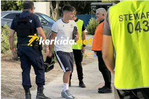 (Φώτος Kerkida) Η άφιξη του ΑΠΟΕΛ