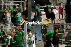 (Φώτος Kerkida) ''Επίθεση'' αγάπης από τους Ομονοιάτες