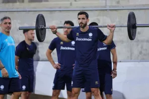 Ολοκληρώθηκε η πρώτη προπόνηση της Εθνικής μας (βίντεο/φώτος)