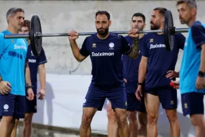 Ολοκληρώθηκε η πρώτη προπόνηση της Εθνικής μας (βίντεο/φώτος)