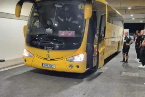 (ΦΩΤΟΣ Kerkida) Η άφιξη της AZ Alkmaar