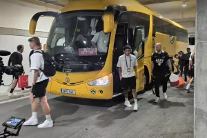 (ΦΩΤΟΣ Kerkida) Η άφιξη της AZ Alkmaar