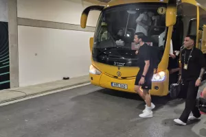 (ΦΩΤΟΣ Kerkida) Η άφιξη της AZ Alkmaar