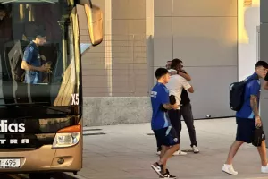 (ΦΩΤΟΣ kerkida) Η άφιξη της Ανόρθωσης 