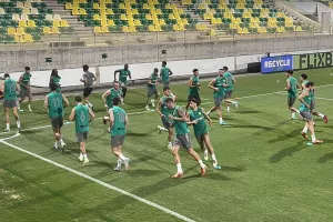 Η προπόνηση της ΑΕΚ (Φώτος/Βίντεο Kerkida)