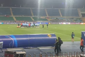 Η προπόνηση στο "Almaty Ortalyk Stadion" (Φώτος/Βίντεο Kerkida)