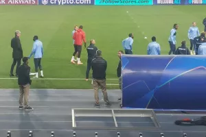 Η προπόνηση στο "Almaty Ortalyk Stadion" (Φώτος/Βίντεο Kerkida)
