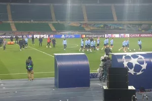 Η προπόνηση στο "Almaty Ortalyk Stadion" (Φώτος/Βίντεο Kerkida)