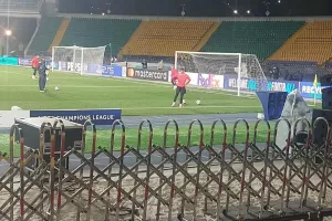 Η προπόνηση στο "Almaty Ortalyk Stadion" (Φώτος/Βίντεο Kerkida)
