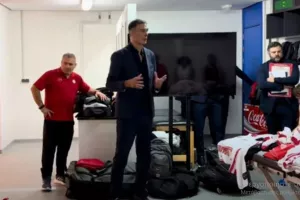 Η παρακάμερα του Ολυμπιακού και η ομιλία του Μπαρτζώκα: “Θεωρώ αυτή τη νίκη πολύ σημαντική”