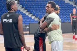Γαλλικό... πηγαδάκι Φουρνιέ, Μαλεντόν και Νιλικίνα στην προπόνηση του Ολυμπιακού