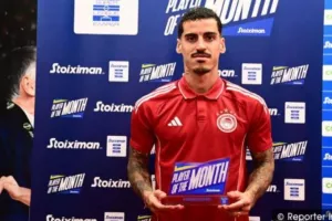 «MVP» και του Σεπτεμβρίου ο Τσικίνιο