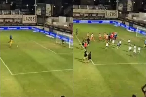 Το τελευταίο (άστοχο) πέναλτι και η έκρηξη των Σαλαμιναίων! (Βίντεο Kerkida)
