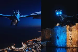 (Βίντεο) Δράκος... στην Πάφο!