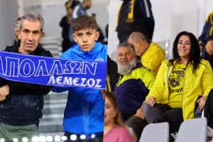 Ο κόσμος στο Λεμεσιανό ντέρμπι