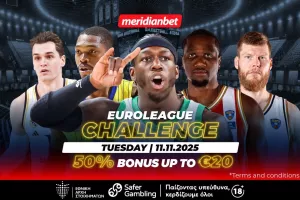 Euroleague Challenge με 50% μπόνους που δεν πρέπει να αφήσεις ανεκμετάλλευτο! 