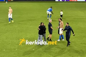 (Φώτος Kerkida) Η αγκαλιά του Λομάκιν στον Καρσέδο 