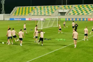 (Βίντεο/Φώτος Kerkida) Η προπόνηση της Aberdeen στο Αρένα