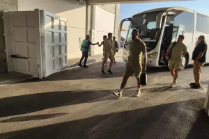 (Φώτος Kerkida) Έφτασε στην έδρα της η ΑΕΚ