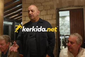 Το καλωσόρισμα του προέδρου της ΚΟΠ